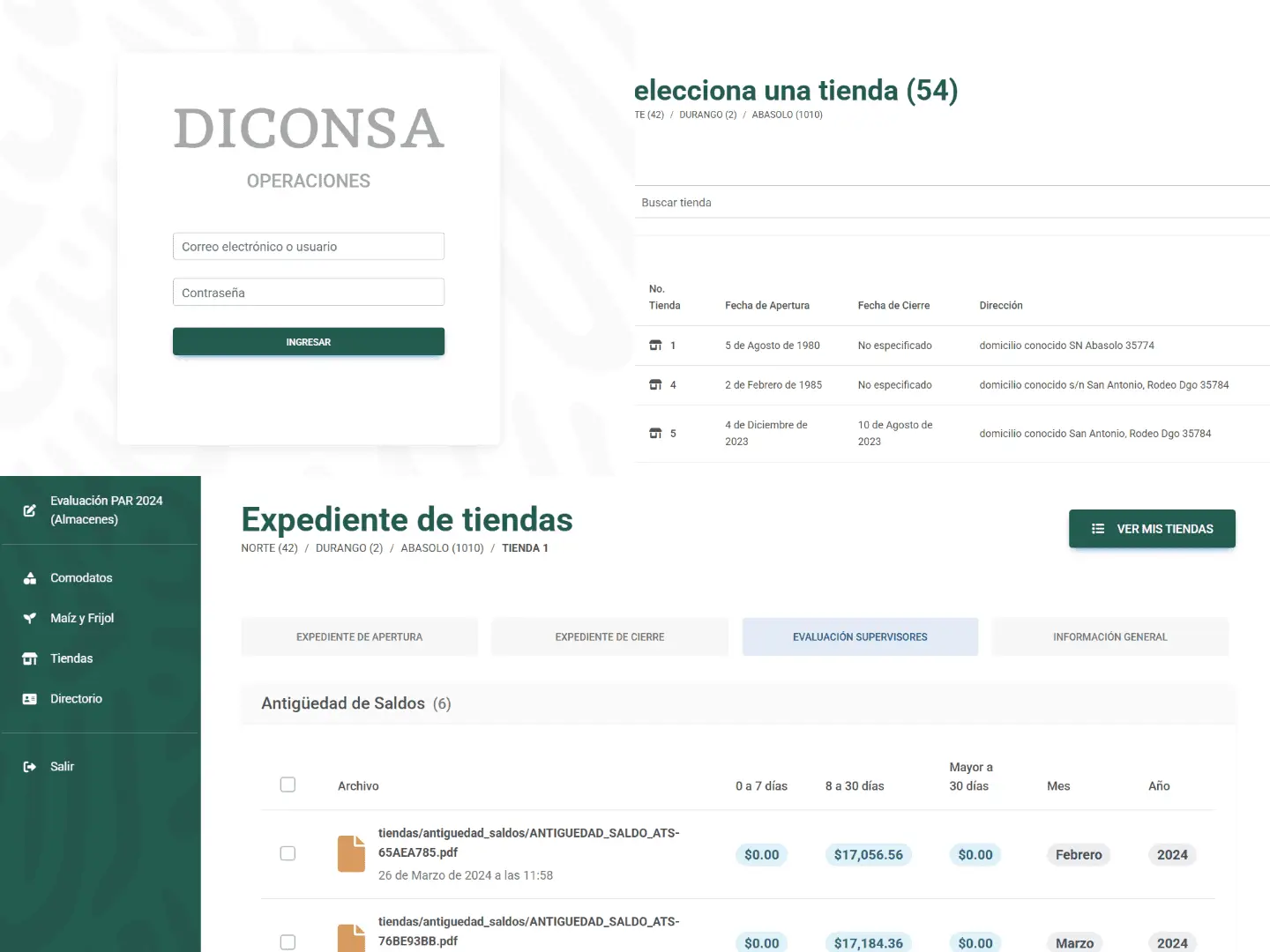 Proyecto DICONSA Operaciones